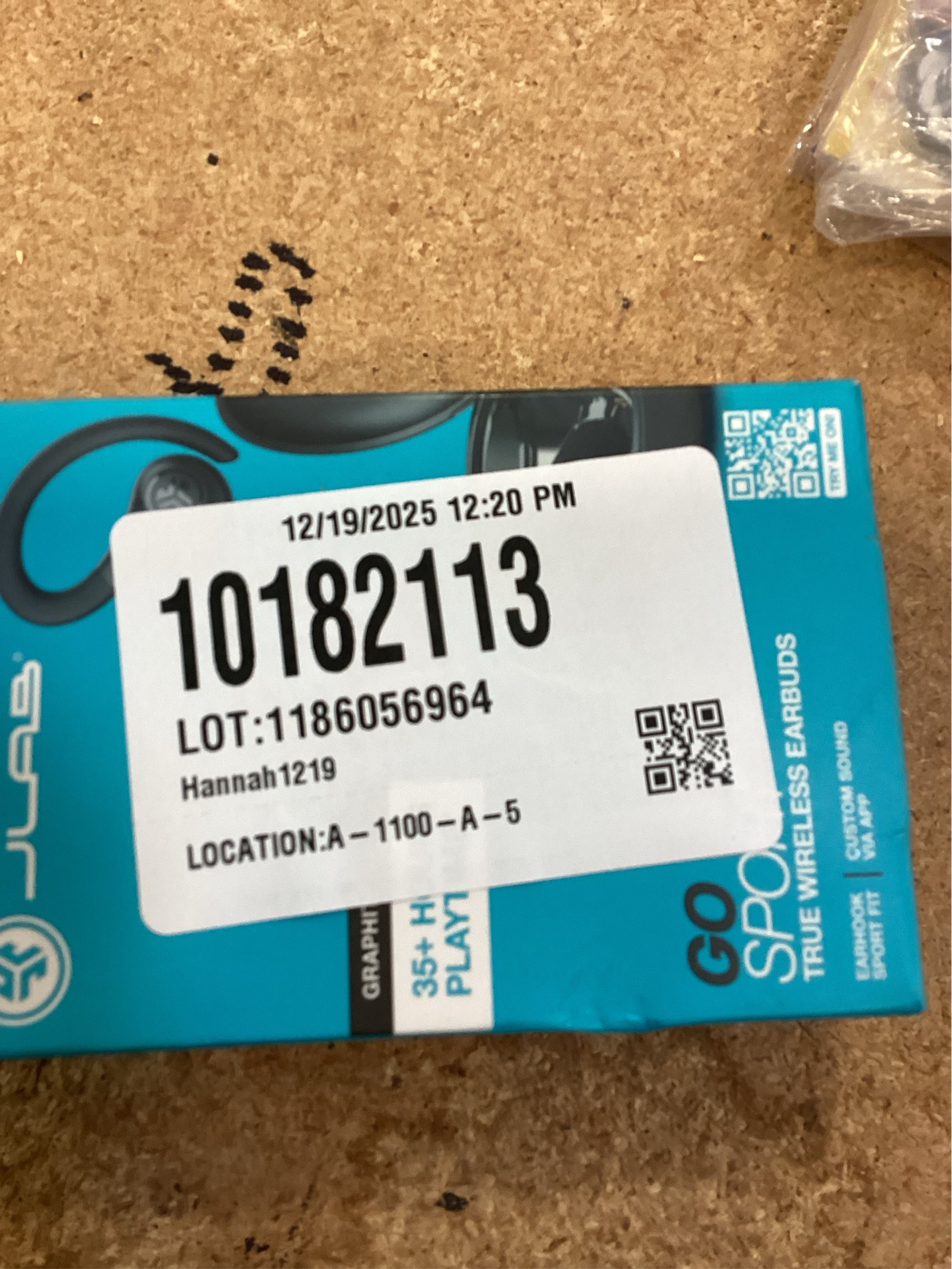 JLab Go Air Sport True Wireless Earbuds - Graphite