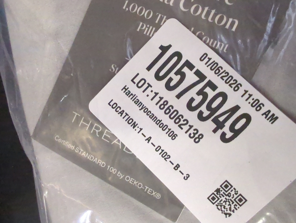 The Threadery 1000-Thread-Count Standard Pillowcases in High Rise (Set of 2)