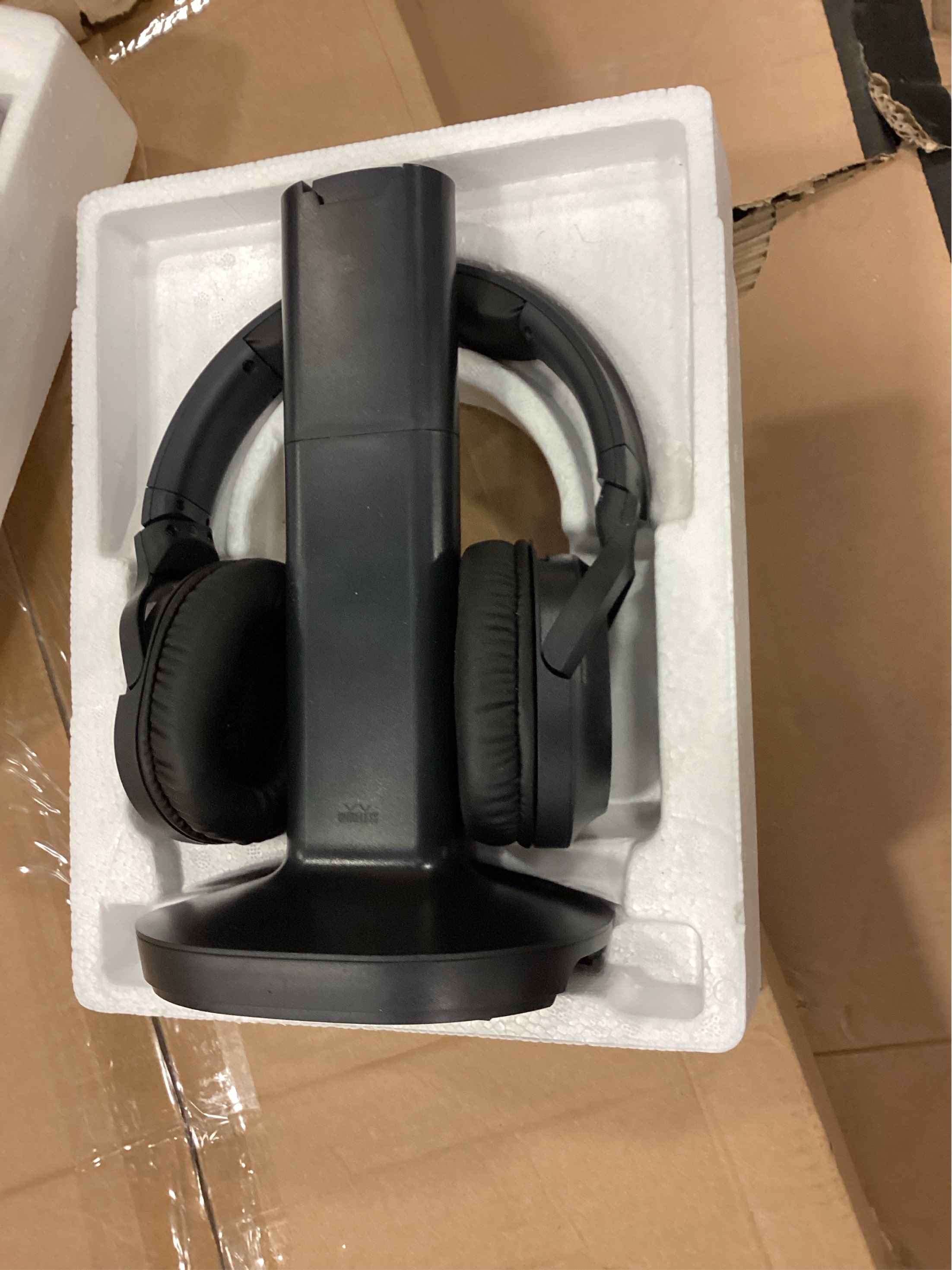 Sony WH-RF400 Wireless Over-Ear Home Theater Headphones (Black)