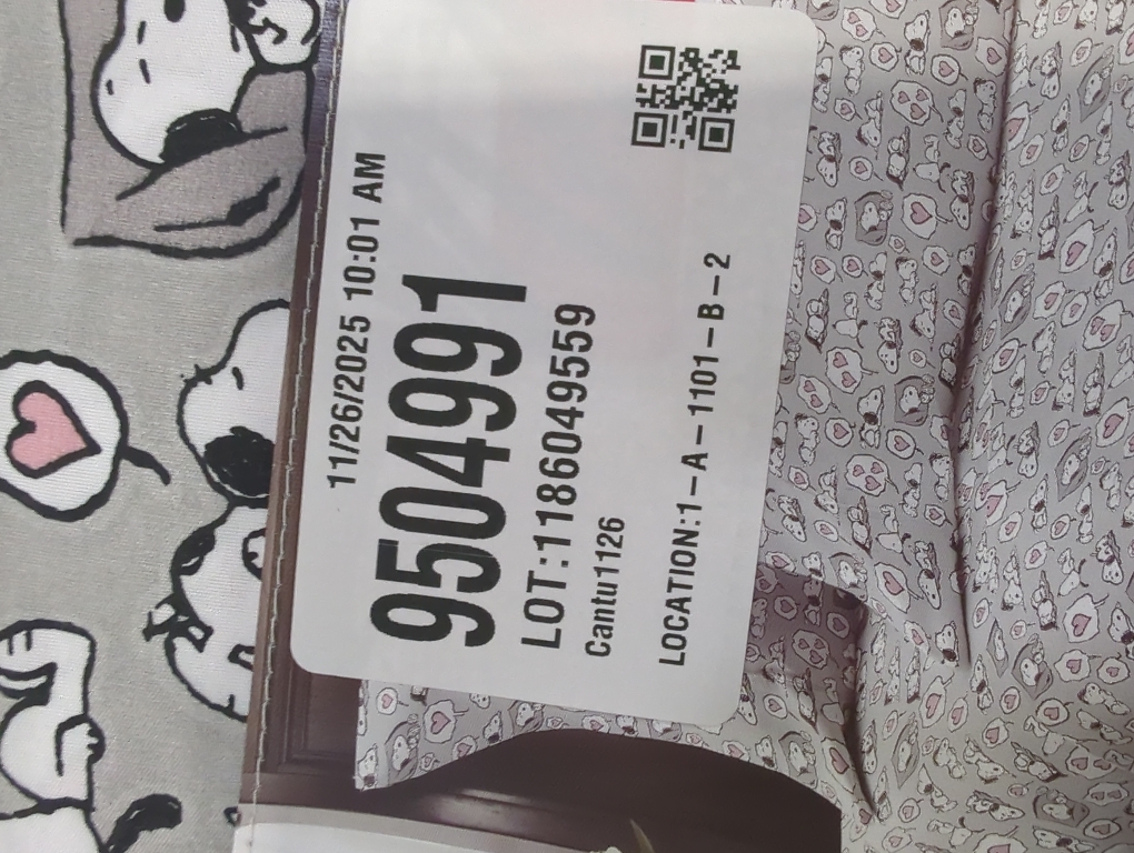 Peanuts Snoopy Twin Sheet Set Grey