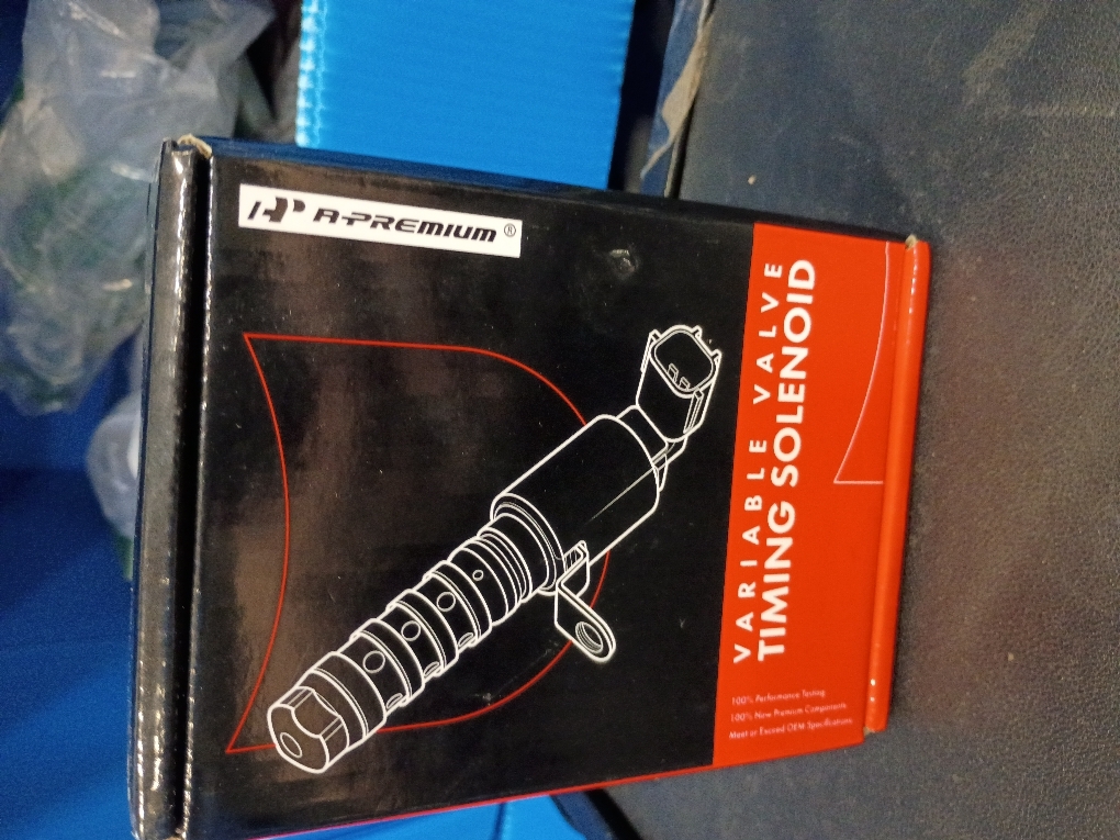 A-Premium Engine Variable Valve Timing (VVT) Solenoid Compatible with Nissan Altima 2013-2017, Rogue 2014-2020, L4 2.5L, Replace# 237963TA1A, 237963TA4A
