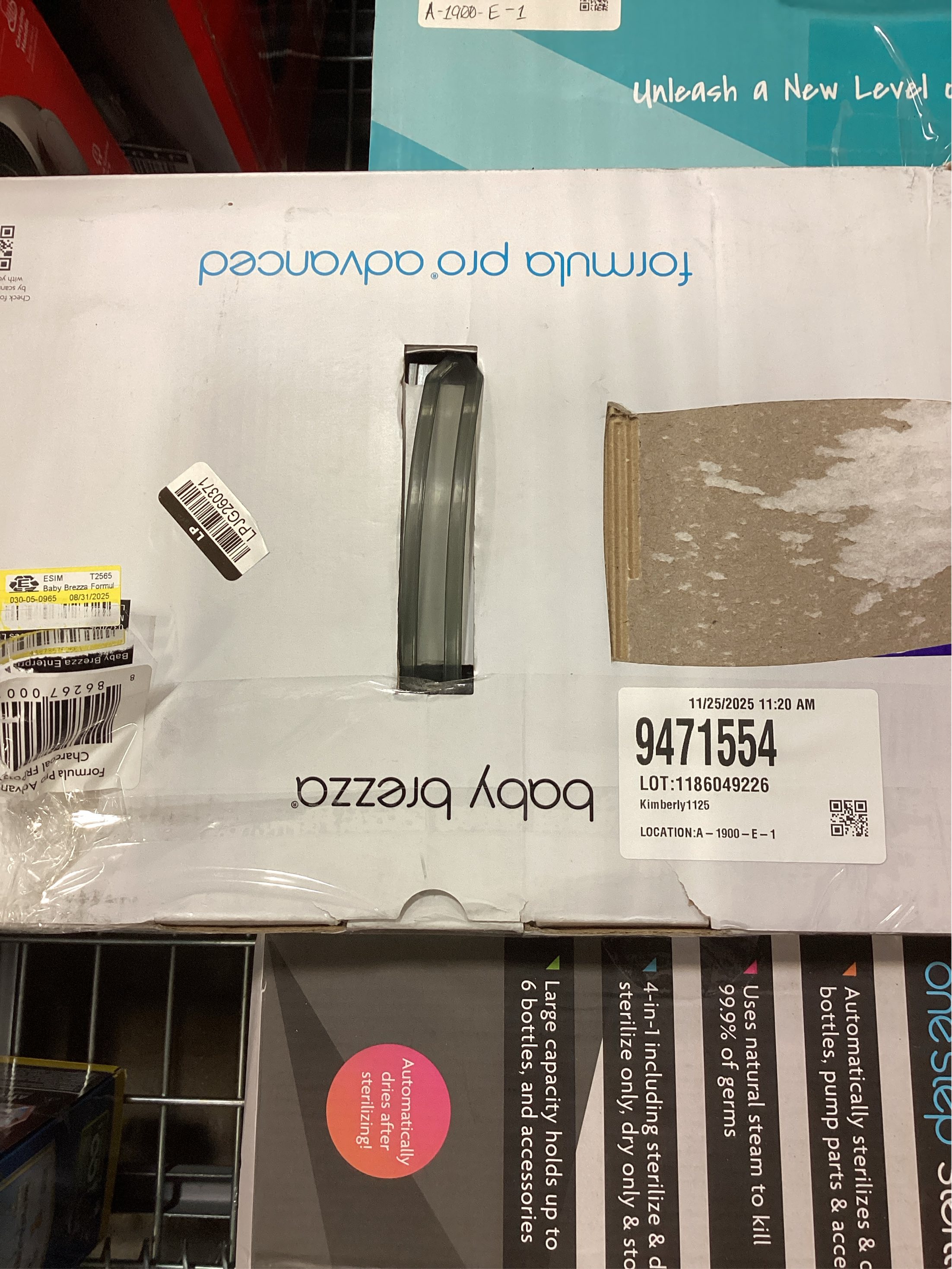 Baby Brezza Formula Pro Advanced Formula Dispenser - Charcoal