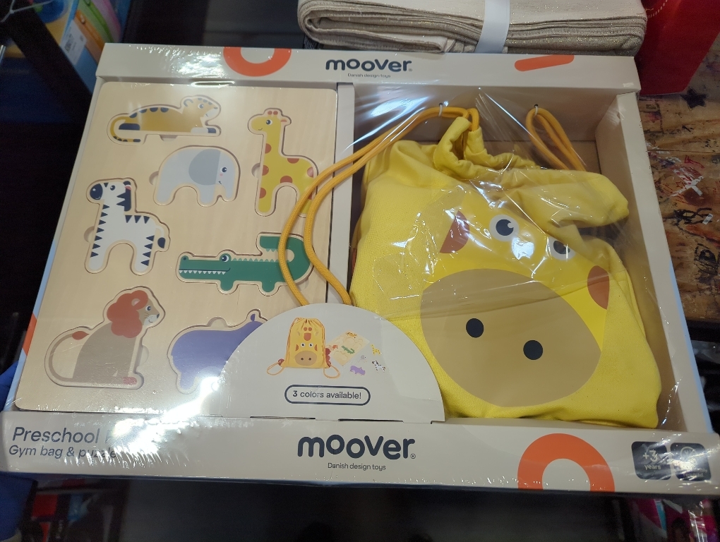 Fisher-Price Wood Toddler Toy Animal Puzzle