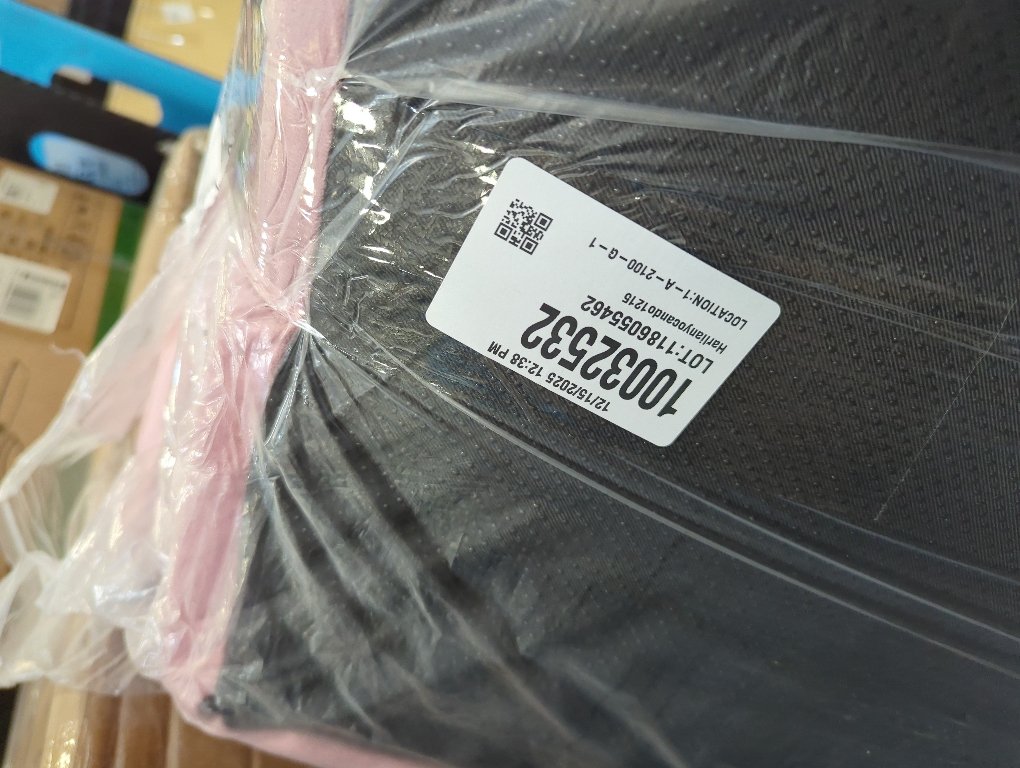 OhGeni Orthopedic Waterproof & Machine Washable Dog Bed for Medium Large Pets, Cat Mat with 25D Egg Crate Foam, Non-Slip Bottom & Removable Cover, 44 Inches(Pink)