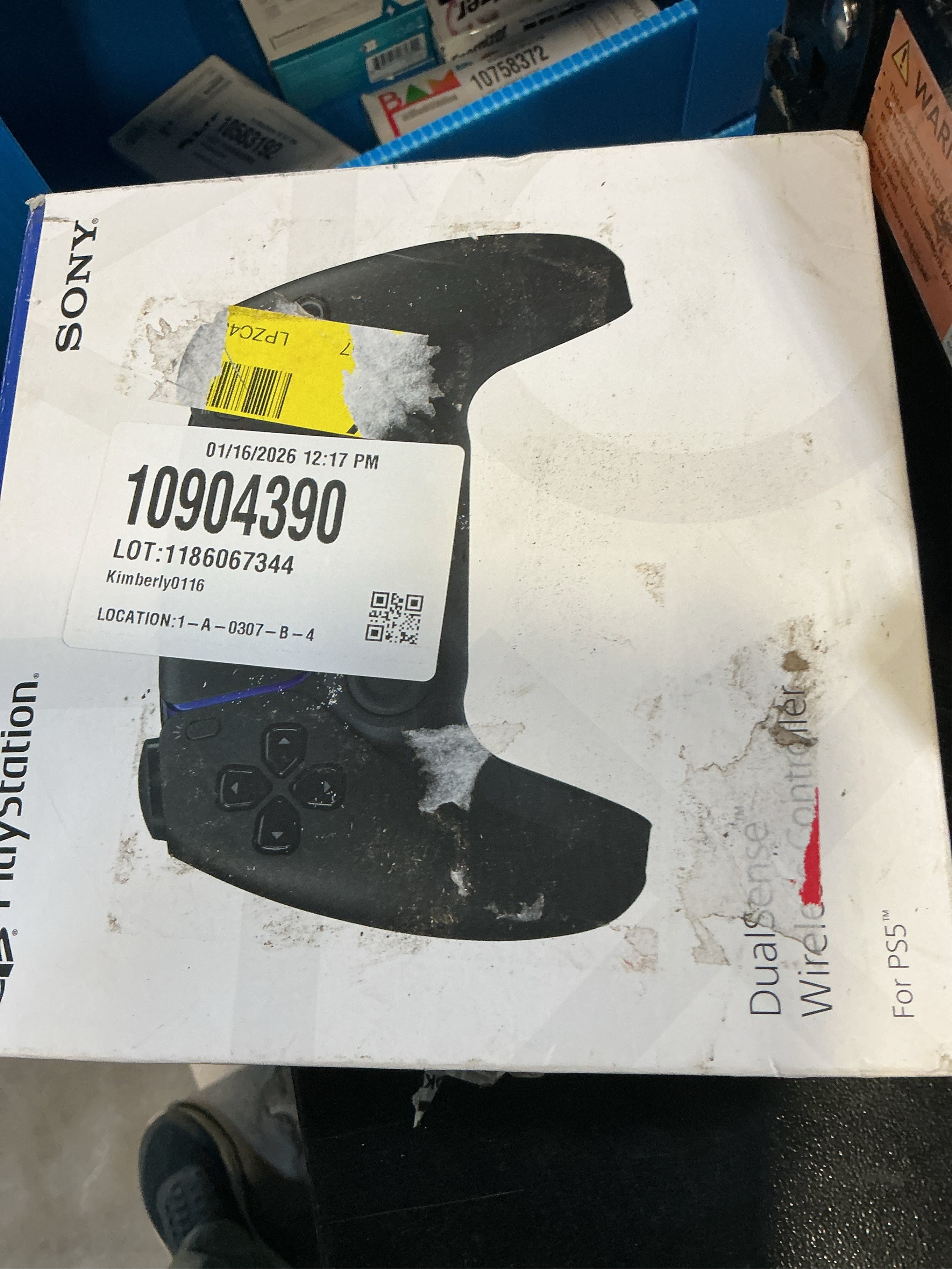 Sony PlayStation 5 DualSense Wireless Controller - Midnight Black - Blue - ONE SIZE