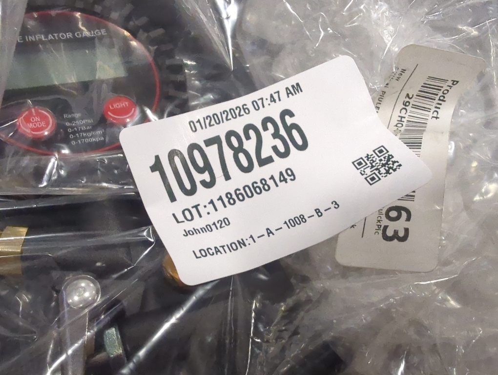 ETENWOLF T500 Digital Tire Pressure Gauge with Inflator, Tire Gauge 0-250 PSI, Calibrated to ANSI B40.7 Grade 2A, Air Chuck & Compressor Accessories with Storage Bag, Black