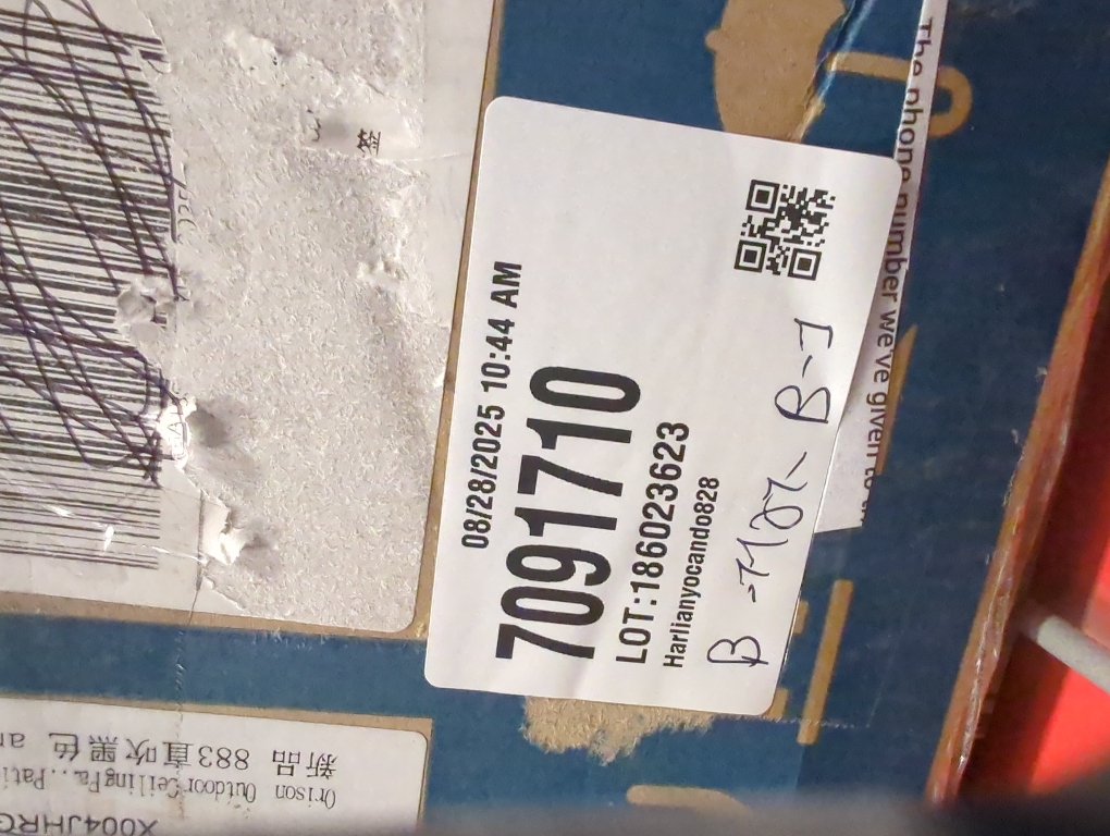 Orison 22'' Outdoor Ceiling Fans with Lights, Wet Rated Gazebo Fan with Remote, Plug in Hanging Fan for Patio Waterproof, App Controll,Black