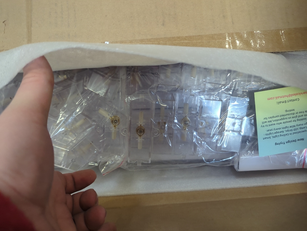 MODERN Hexagon Garage Light: Higher Brightness 720W 86400 Lumens Hexagon Led Garage Light with Rectangle Frame 6500K for Garage, Basement, Warehouse, Auto Beauty Shop, Car Detailing Shop etc. …