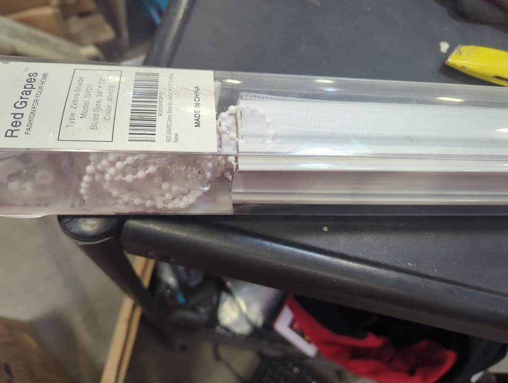 Size 17.7 x 72 Color White Zebra Blinds for Windows Dual Layer Roller Window Shades Light Filtering Sheer Privacy Light Control for Day and Night Blind for Home and Office,Easy to Install 2PCS(17.7 W x 72 H, White)