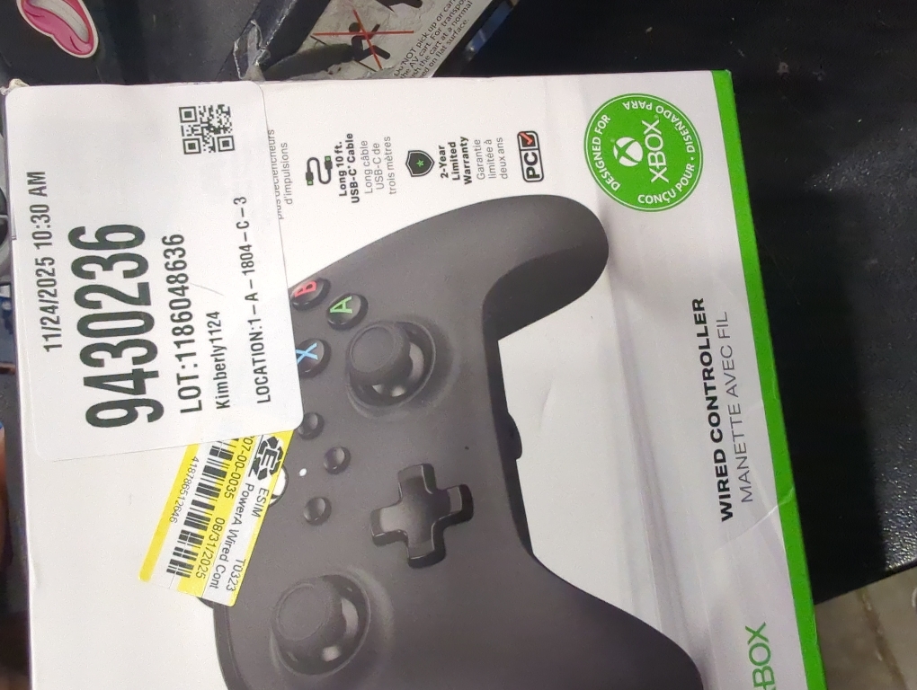 PowerA Wired Controller for Xbox Series X|S - Black