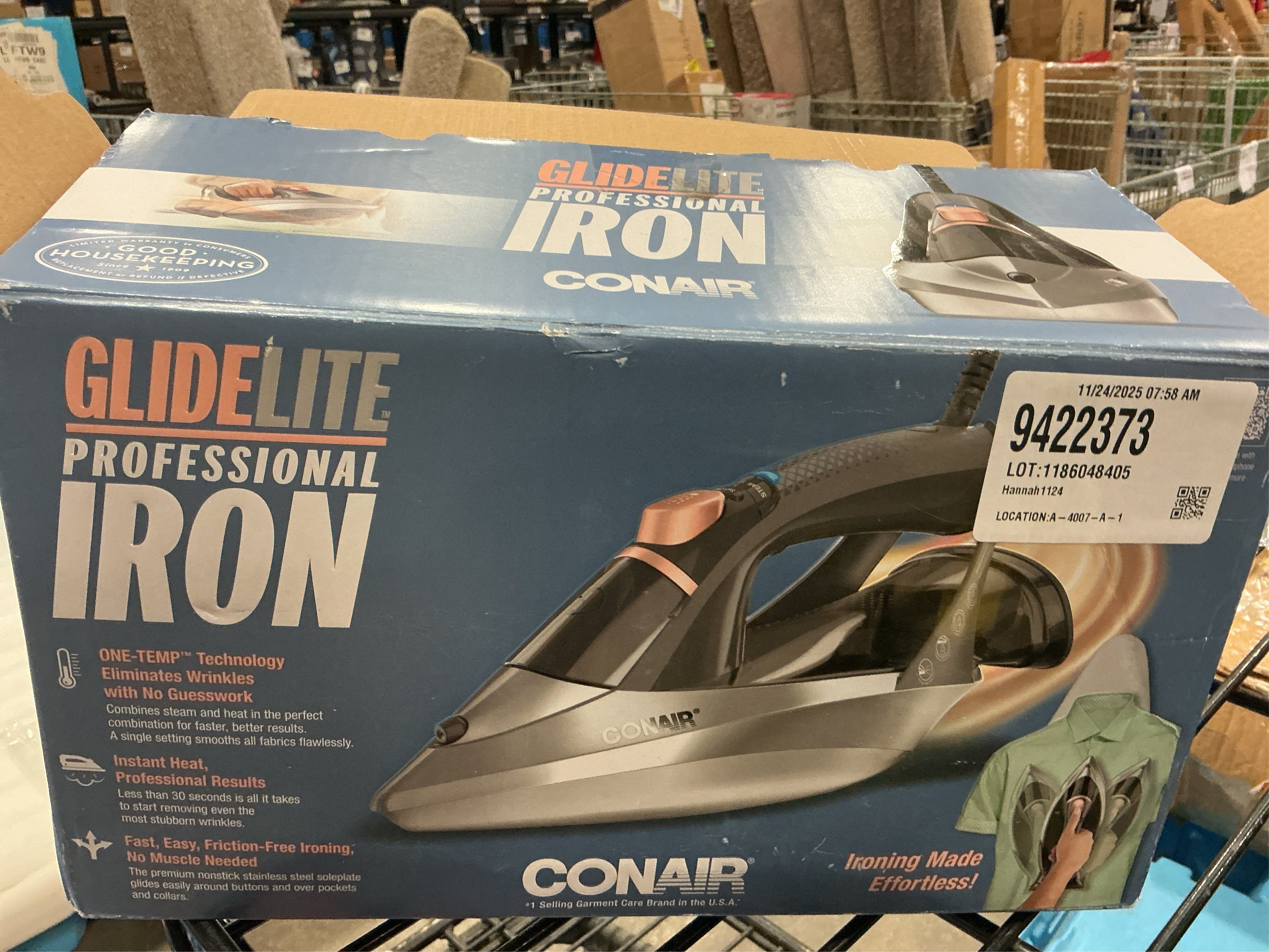 Conair GlideLite Professional Iron