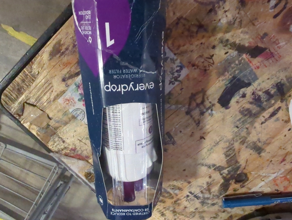 everydrop by Whirlpool Ice and Water Refrigerator Filter 1, EDR1RXD1, Single-Pack , Purple