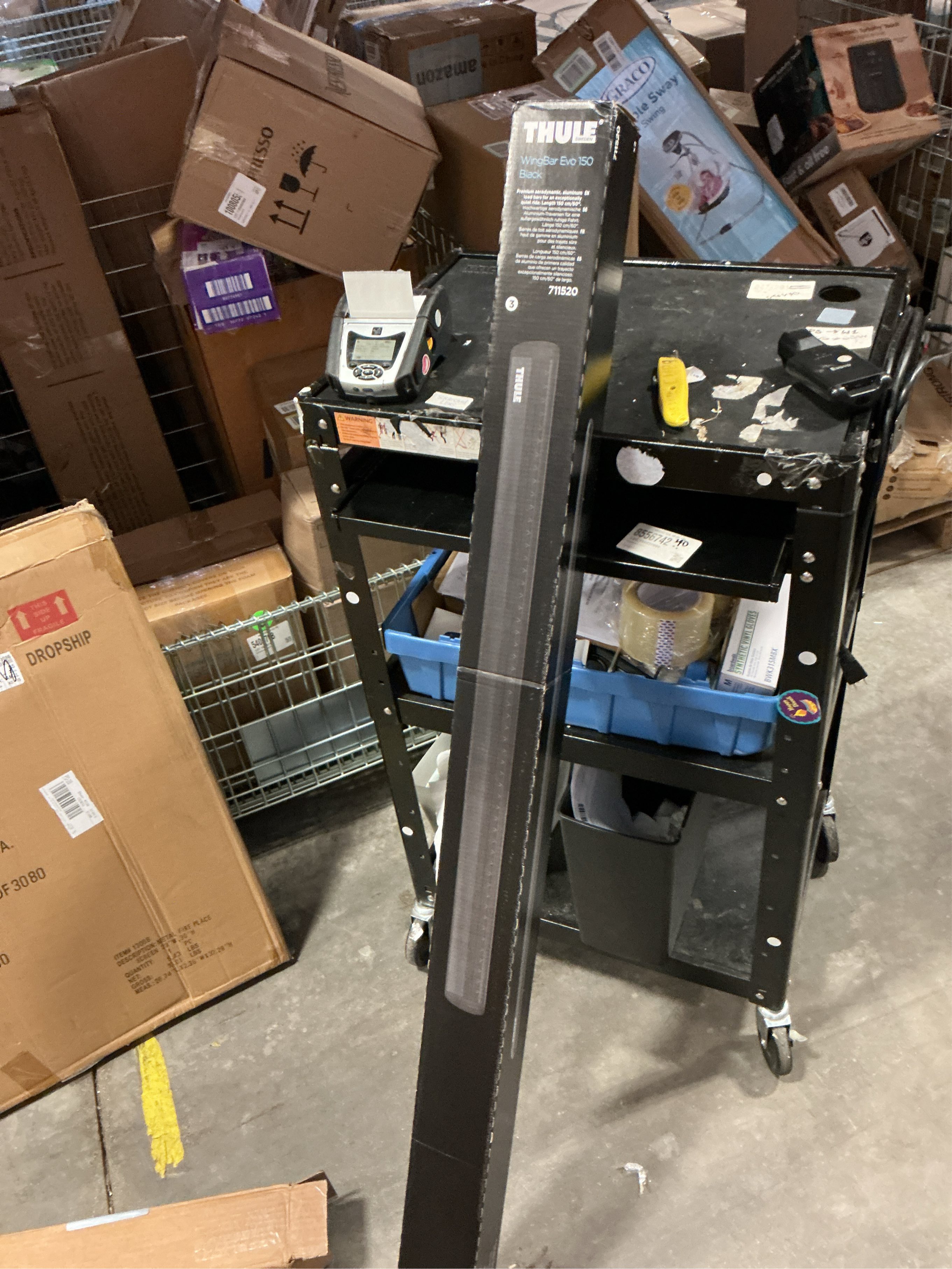 Thule Wingbar Evo Roof Rack Roof 150 cm Bar 2-pack