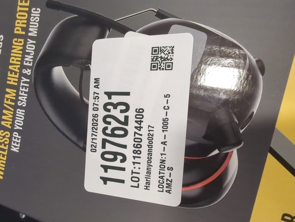 Bluetooth 6.0 AM/FM Hearing Protection, Radio Headphones with Digital Display, 30 SNR Noise Reduction Safety Earmuffs with Rechargeable 2000 mAh Large Battery, Ear Protector for Mowing Lawn Work