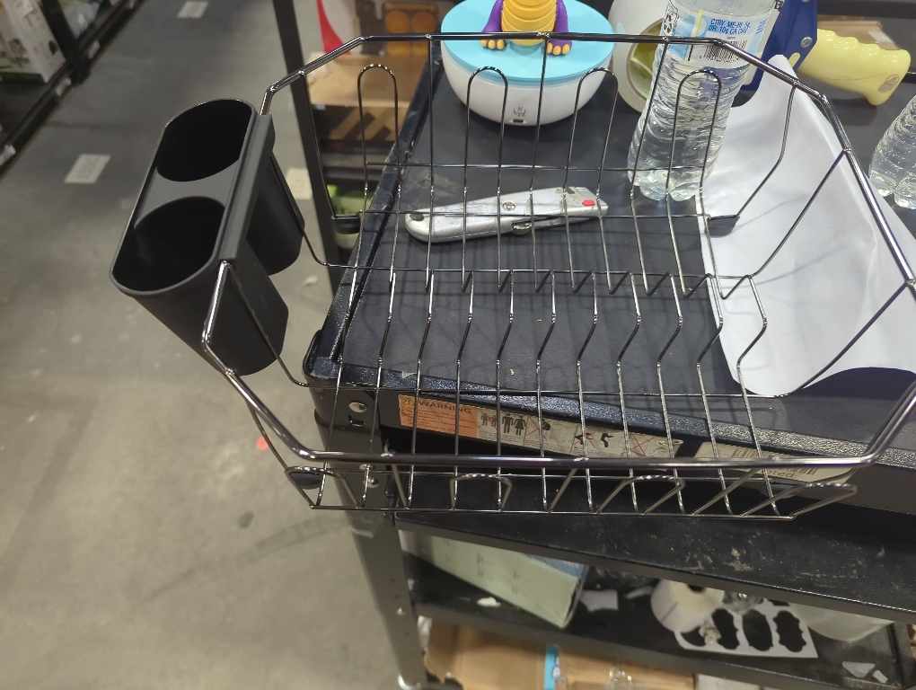 GSlife Small in Sink Dish Drying Rack, Stainless Steel, 13.4 x 11.6