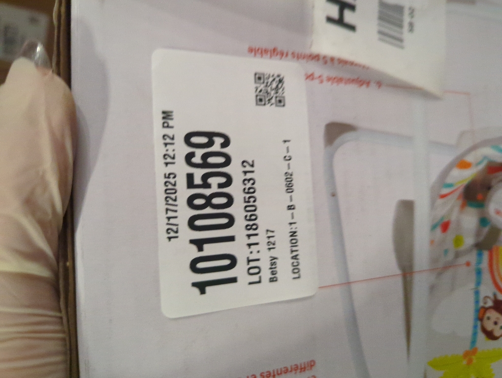 Bright Starts Playful Paradise Portable Baby Swing