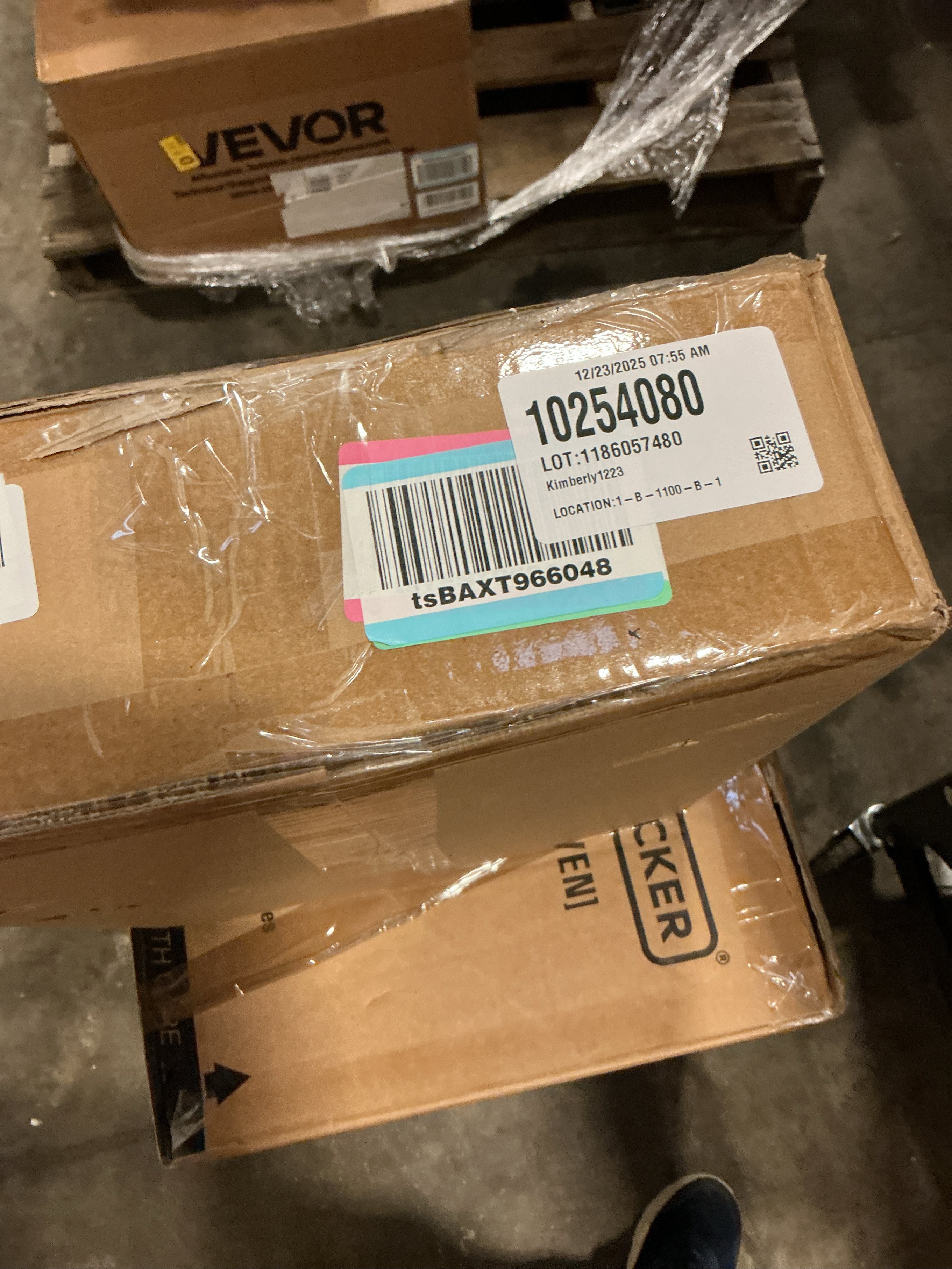 WOXXX Table Lamps for Living Room Set of 2 Industrial Farmhouse Table Lamp with Brown Shade Modern Black Table Lamps for Bedroom Office Kids Room Home Nightstand Lamps Bedside Lamp Desk Lamp (2 Pack)