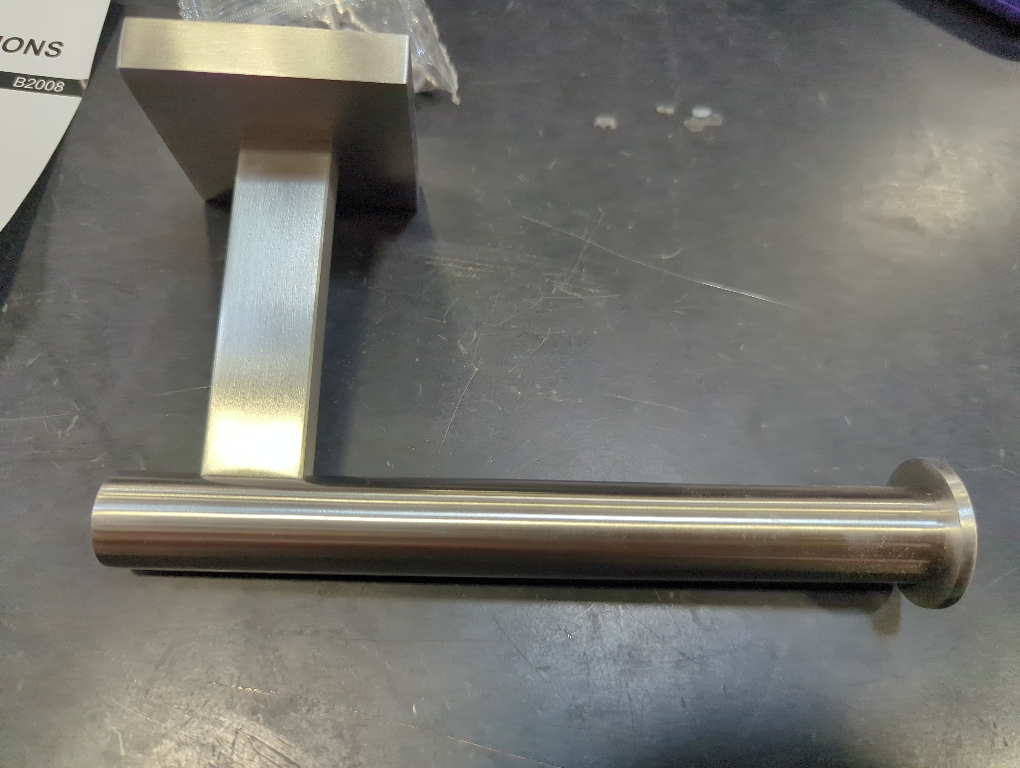 Toilet Paper Holder Silver