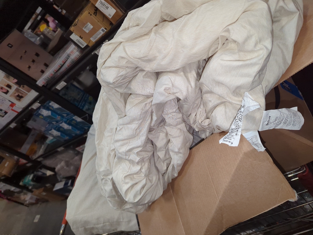 Bedsure Queen Size Comforter Set, Beige Soft Prewashed Bedding for All Seasons, 3 Pieces GentleSoft™ Warm Down Alternative Bed Set, 1 Lightweight Comforter (90x90) and 2 Pillowcases (20x26)