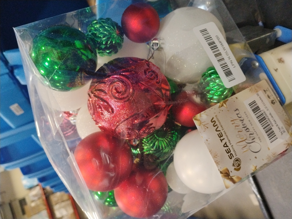 Sea Team 86-Pack Shatterproof Babyblue Christmas Ball Ornaments Set, Assorted Multi-Sized Hanging Baubles, Xmas Tree Decorations, Seasonal Décor for Holiday Wreath Garland, Hooks Included