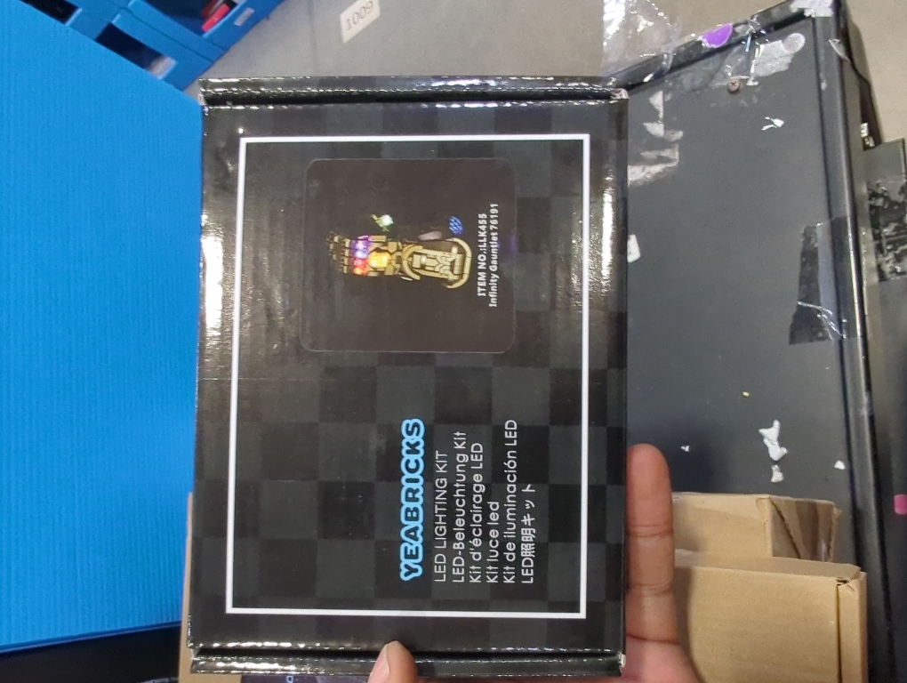 YEABRICKS LED Light for Lego-76191 Marvel Infinity Gauntlet Building Blocks Model (Lego Set NOT Included) (JUST LIGHTING KIT-NO LEGOS INCLUDED)