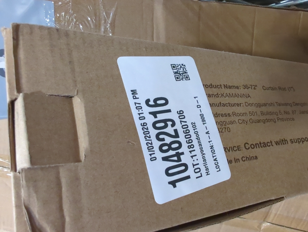 KAMANINA 1 Inch Double Curtain Rods for Windows 36 to 72 Inches (3-6 Feet)，Black Heavy Duty Double Curtain Rod, Telescoping Drapery Rod with Netted Texture Finials