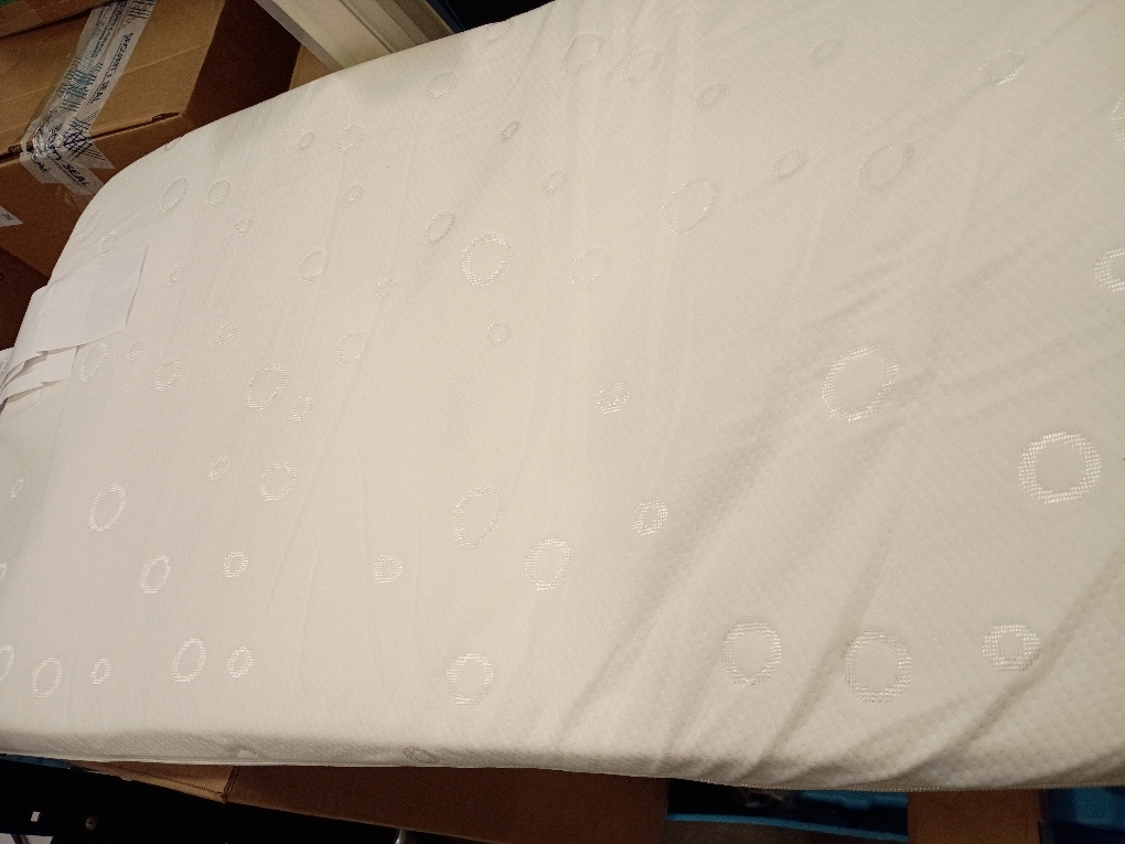 Baby Bassinet Mattress Pad, 33 x 19 x 2 Dual Sided Gel Memory Foam Mattress with Breathable Removable Soft Cover Fit for ANGELBLISS 3 in 1/BabyBond/Cowiewie/Jimglo Baby Bassinet