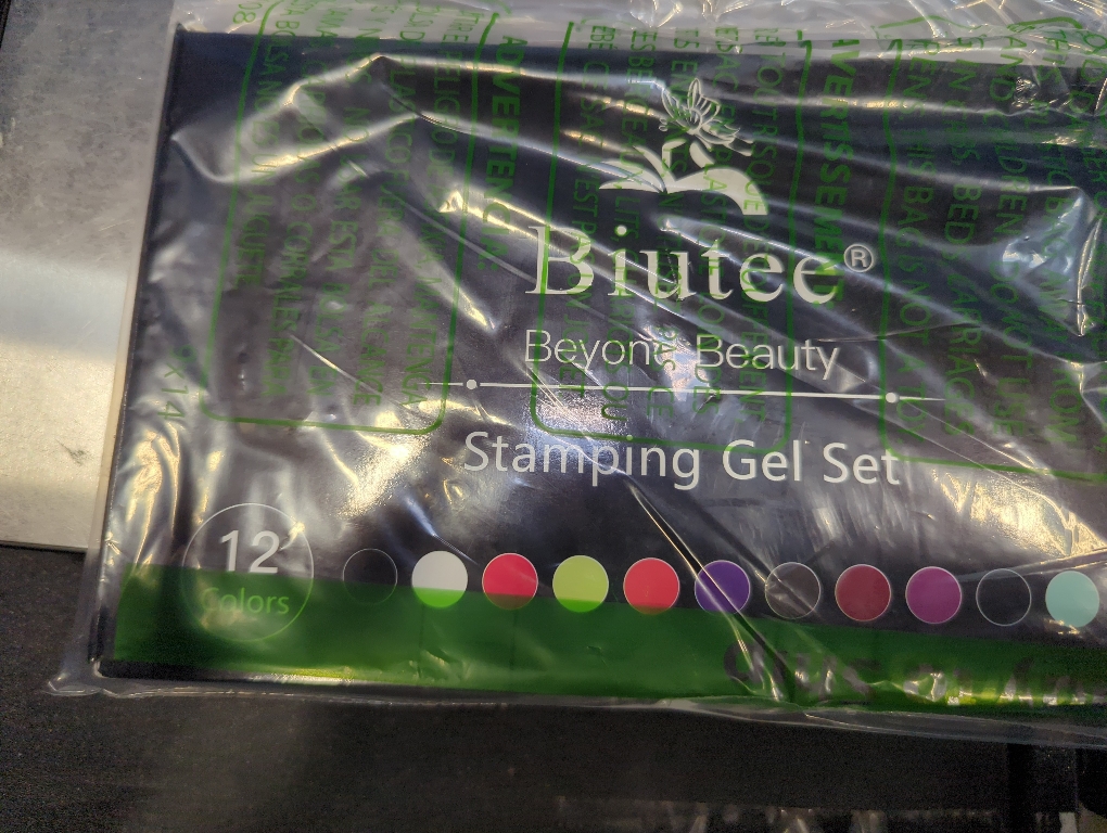 Nail Stamping Polish Pack of 12 Colors 8ML UV LED Gel Polish Special Polish Printed Nail Polish for Nail Stamping Plate