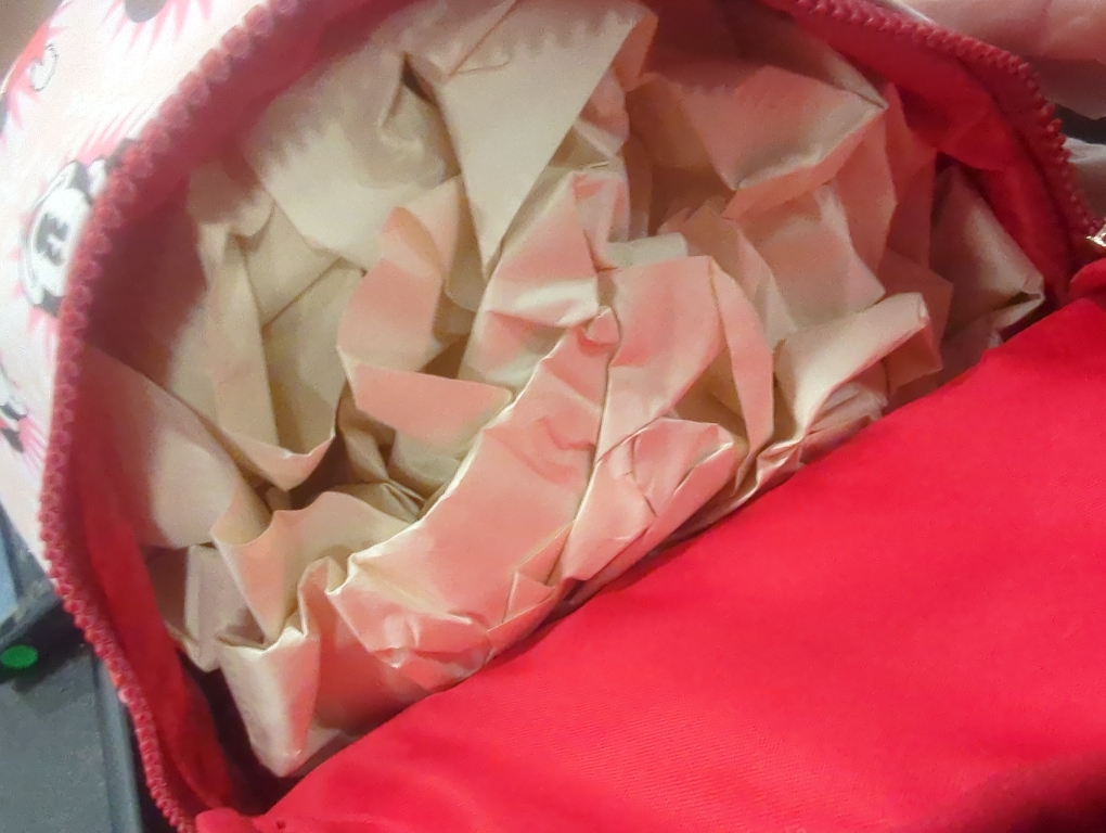 Bioworld Mickey Mouse Applique Character Art Mini Backpack