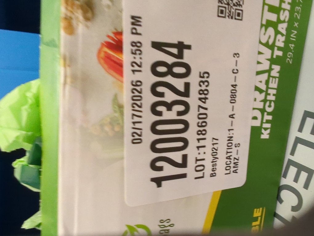 Simply Bio 13 Gallon Compostable Trash Bags Liners Drawstring, Heavy Duty Extra Thick 1 Mil, 49.21 Liter, 30 Bags, Tall Kitchen Food Scrap Waste Bag, ASTM D6400, US BPI and OK Compost Home Certified