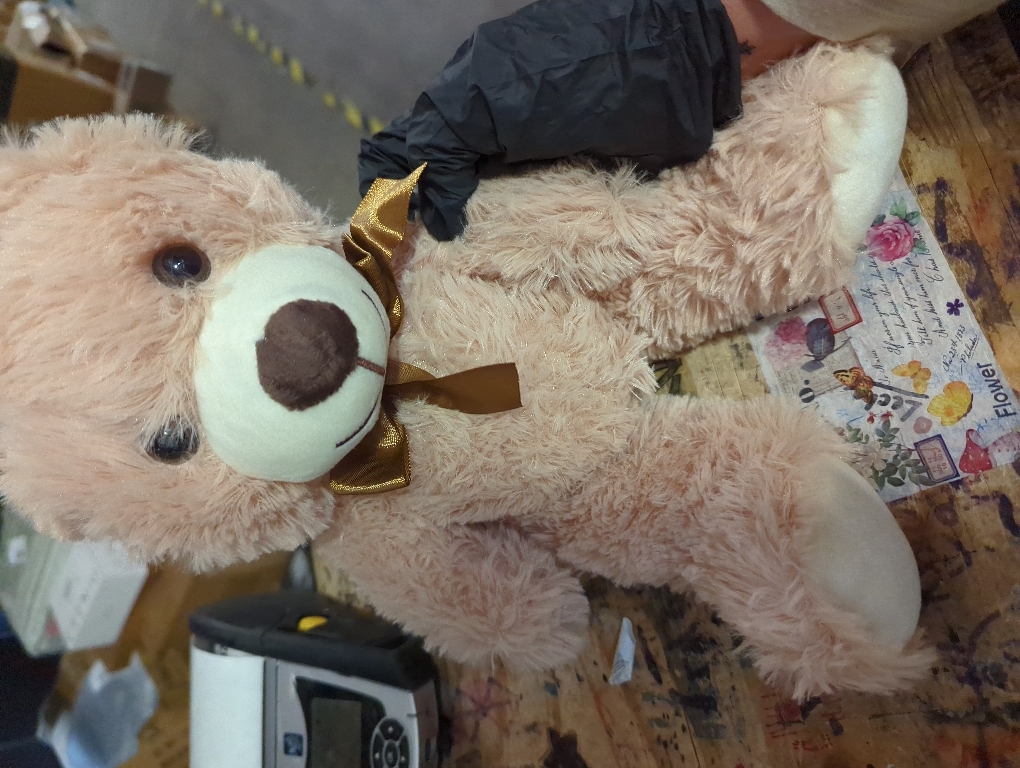 Teddy Bear Stuffed Animals, 13 Inches Teddy Bear Plush Toy Birthday Christmas Valentine’s Day Gift for Kids Girlfriend (Light Brown)