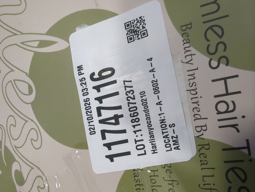 Bessrung 100 Pcs Thick Seamless Hair Ties, Ponytail Holders, Pink, No Damage for Thick Hair, Valentine's Day Valentine's Day Gift