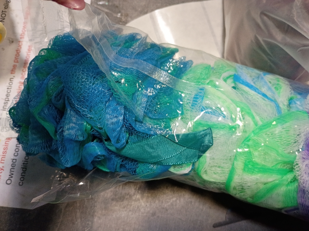 Colorful Bath Loofah Sponges, Set of 8 | AmazerBath