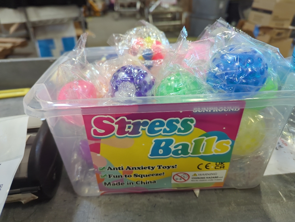 24 Pack Stress Balls, Squishy Balls, Squeeze Balls for Adults