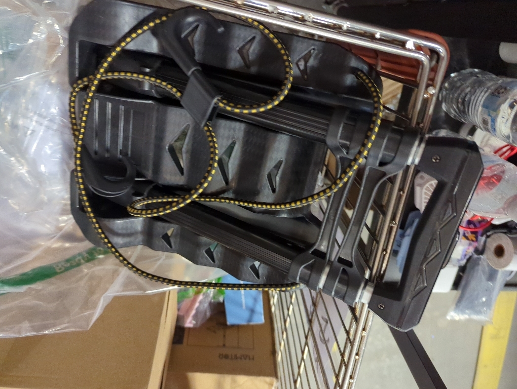 Mount-It! Luggage Cart with Wheels Foldable | Strong, Compact Luggage Cart Holds 77 Pounds - Carry Boxes, Backpacks and Luggage Smoothly with Our Folding Luggage Cart