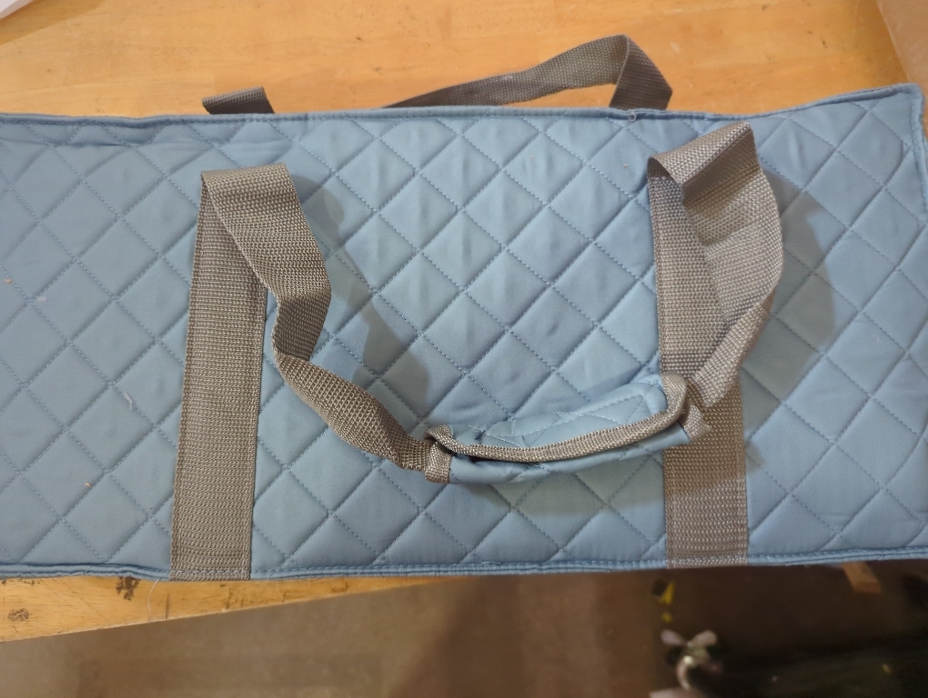 Jongyance Empty Mahjong Bag(Blue) with A Mahjong Tile Bag And A Rack Bag, Mah-jongg Carrying Bag, Mahjong Accessory‼️missing extra accessories?