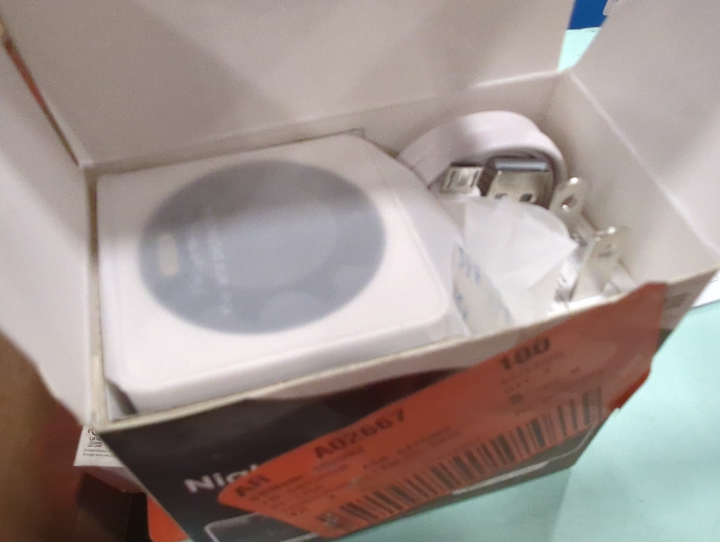 Color White Wyze Cam OG Plug-in Indoor and Outdoor Smart-Enabled Security Camera