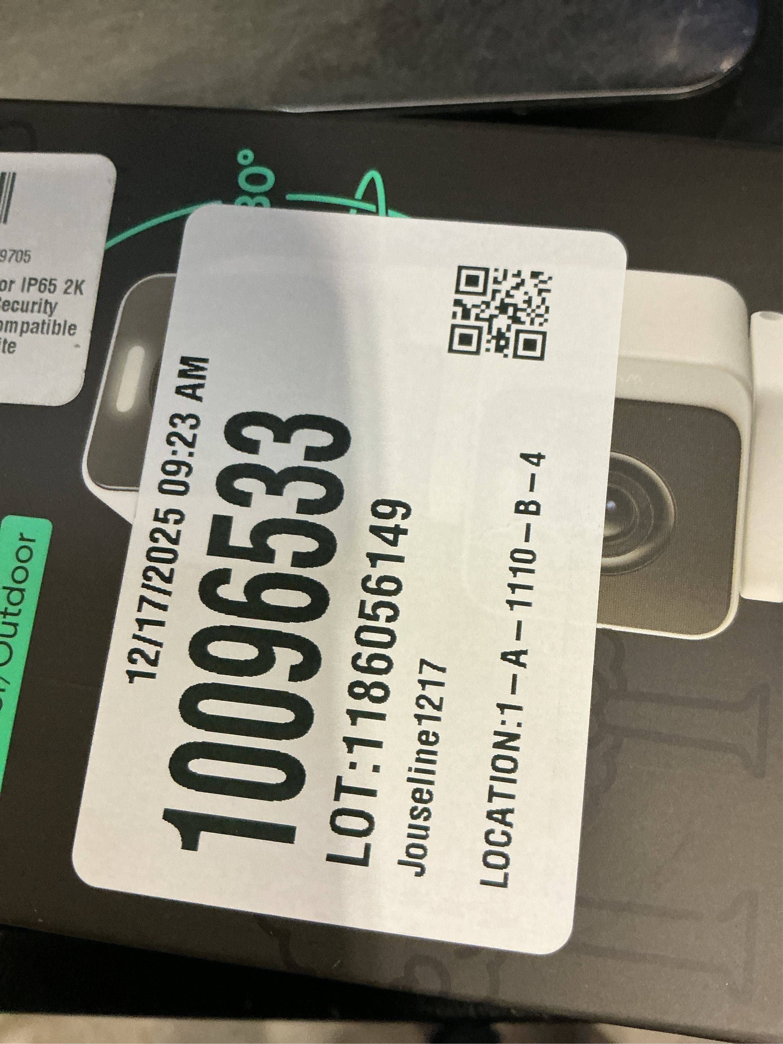 WYZE Duo Cam Pan Indoor/Outdoor IP65 2K 360° Pan/Tilt Smart Home Security Camera with Color Night Vision, Compatible with Alexa & Google Assistant, White