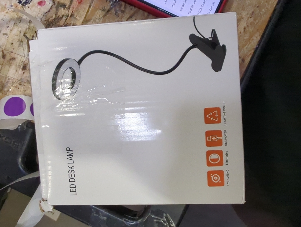 iZELL Desk Lamp, [3 Color Modes & 10 Brightness]