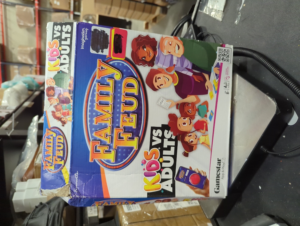 Family Feud Kids vs Adults Game: Party Board for 3  Players, Imagination Gaming Inc., Money Concepts, 30 Min Play