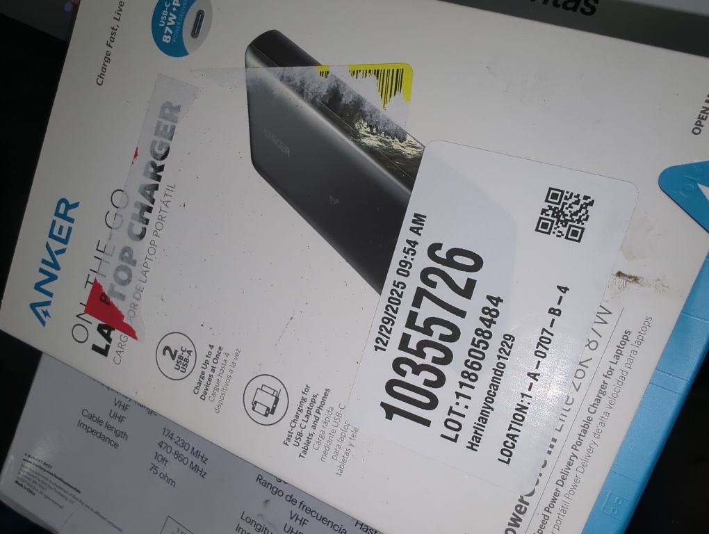 Anker Type C USB-A Power Bank 4-Ports