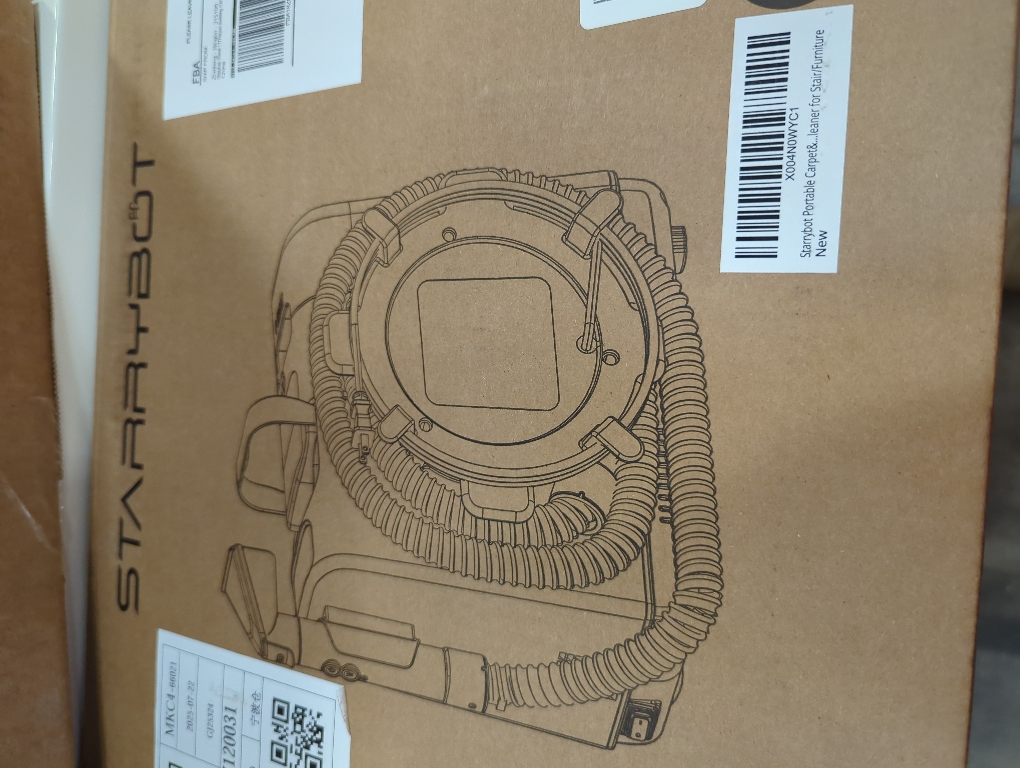 Portable Carpet Cleaner Machine with Steam and Heating Techology 122 Black