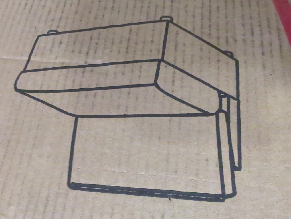 Blue Armless Chair