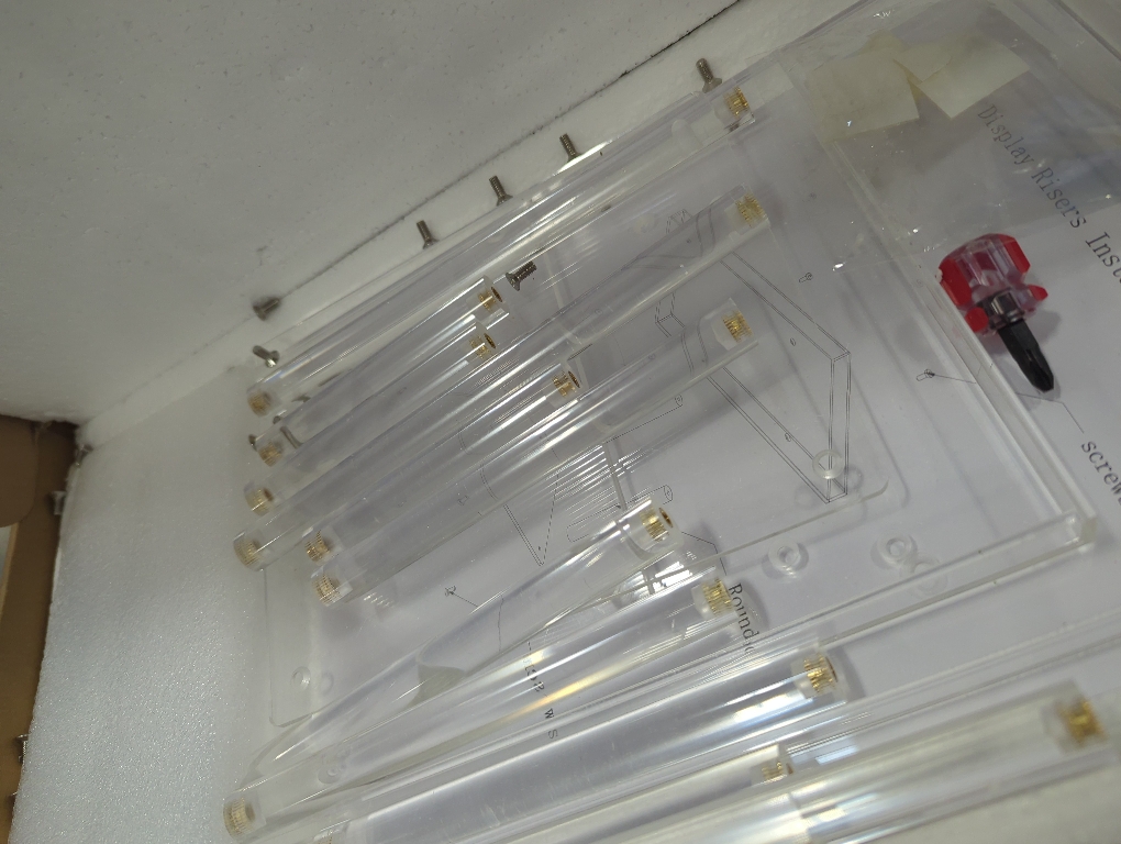 3 Pack Dessert Table Display Set, Clear Acrylic Desert Stands Buffet Risers for Cupcakes Dessert Pastry Food Treat Tier Cookie Dessert Platter Serving Trays Stand for Wedding Birthday Party