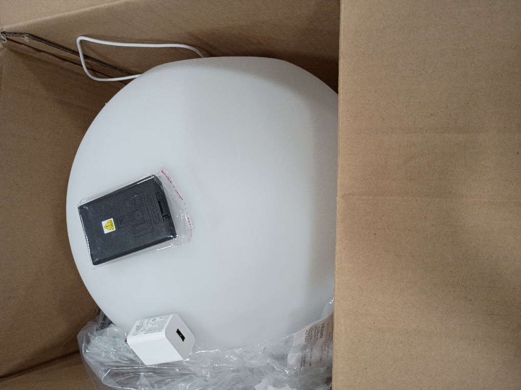 14-in LED Ball Light, Rechargeable Outdoor Globes Light Dimmable RGB Color Changing Globe Floor Lamp w/Remote, Modern Versatile LED Globe Orb Lights Waterproof Glowing Orb Lamp for Home Yard Lawn Path