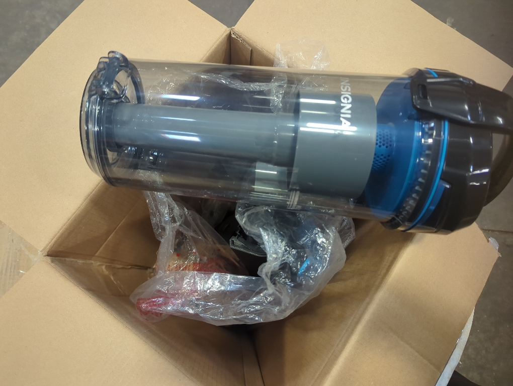 Insignia™ - Bagless Upright Vacuum - Black