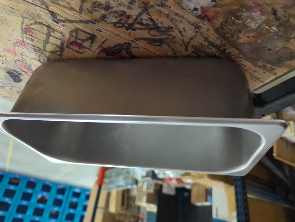 Winco 1/3 Size Pan, 4-Inch,Stainless Steel,Medium, 12.75D x 7W x 4H