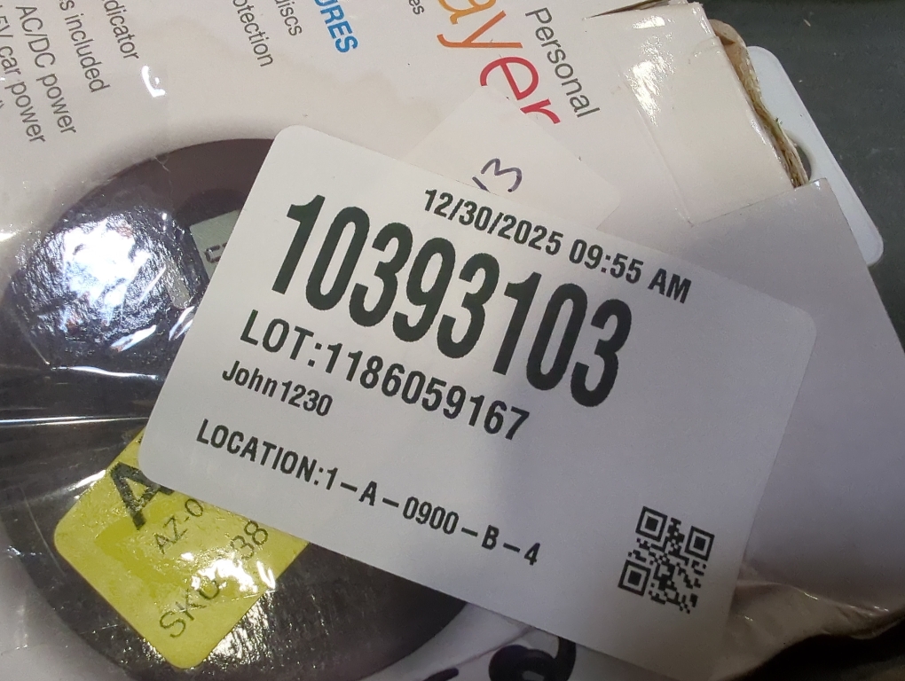 Memorex - Portable CD Player - Black