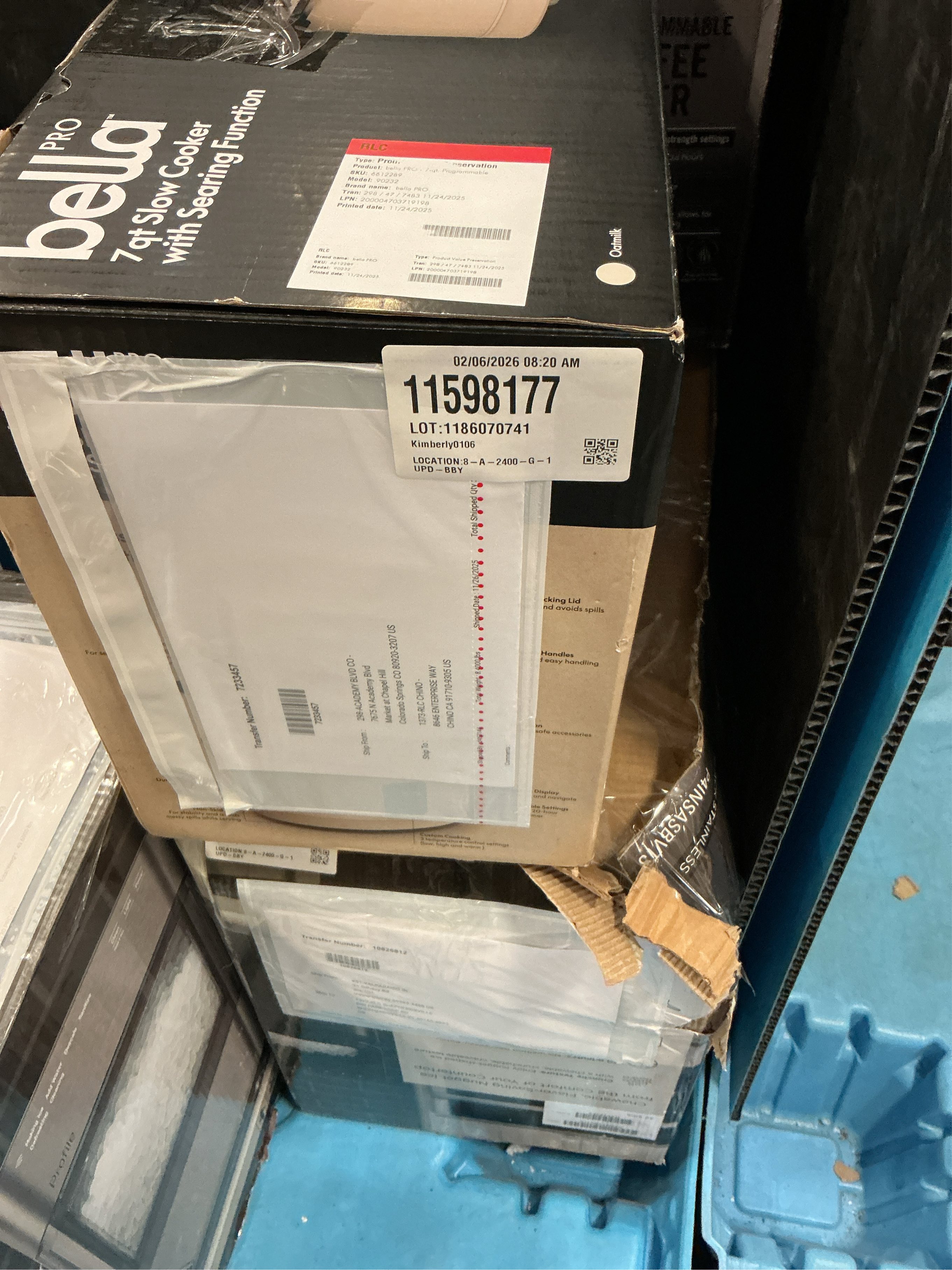 Bella PRO - 7-qt. Programmable Slow Cooker with Searing Function - Oatmilk