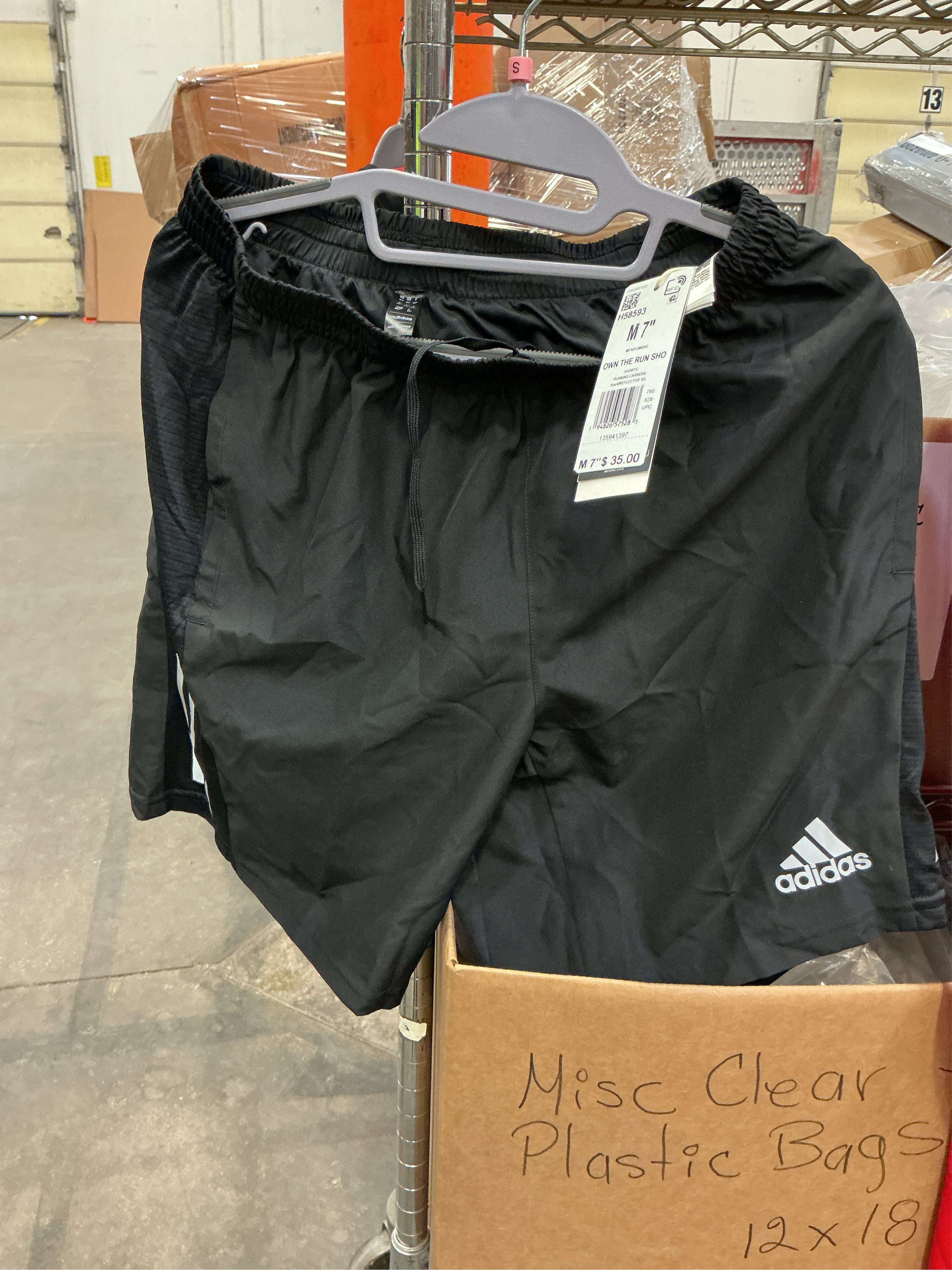 size M7. adidas Men's Own The Run 7” Shorts